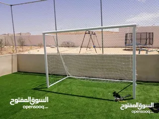  1 مرمى كرة القدم خماسي 3*2 اصلي مع شبك