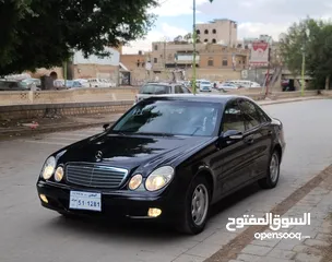  9 مرسيدس بنز E 200 موديل 2005 وارد ياناس بضاعة جديد مضمون من اي عيب اربعة بسطون تماتيك مجمرك جاهز