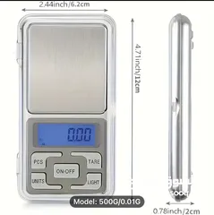  2 ميزان حساس دقيق(0.01/500) Pocket scale