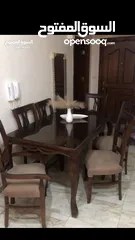  4 طاولة سفره زان 6كراسي