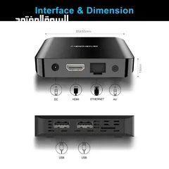  4 اندرويد بوكس android tv box