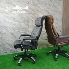  8 اجلس على الفخامة.. وارتقِ بالراحةكرسي المكتب الفاخر بتصميم أنيق وخامات عالية الجودة لمسة فخامة لأي