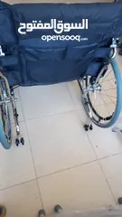  4 كرسي طبي عريض اوزان عاليه مع ارجل رافعه كرسي كبار السن كرسي متحرك ويل شير wheelchair