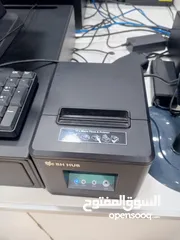  2 رول كاش ليبل للمطاعم ليبل ميزان حراري