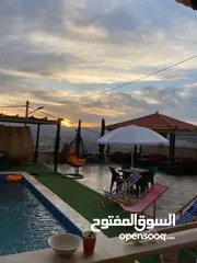  16 شاليه ومزرعة جرش