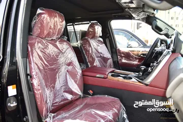  24 لكزس LX600 2024 وارد الوكيل عداد زيرو فاخرة لون اسود مميز