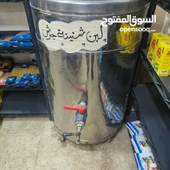 4 ثلاجة لبن شنينة كبيرة للبيع