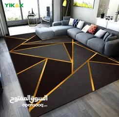  17 سجاد 3D مودرن مانع للانزلاق حجم كبير