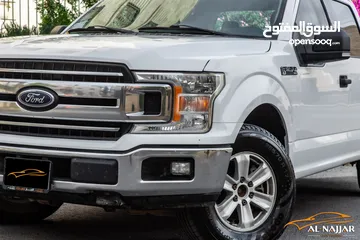  2 Ford F-150 Xlt 2018  البكب وارد و بحالة الوكالة و قطعت مسافة 87,000 كم فقط