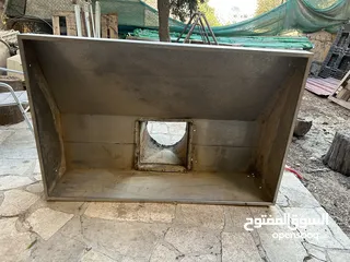  1 هود ستينلس ستيل يصلح لعمل المطاعم