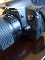  3 كاميرا للبيع بسعر مغريcanon 700d