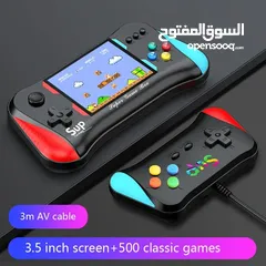  1 New X7M Handheld Game Console With A 3.5-inch Screen For Two Players And a Retro 500 in 1 sup Game