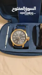  6 Luxury Swiss Watch with Two Leather Straps, Watch Tool, and Elegant Box