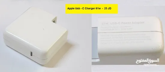  4 شواحن ابل اصلية Apple Mac Chargers Magsafe  متوفر كيبوردات وماوسات