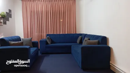  1 طقم كنب كورنر "زاوية " مستعمل للبيع
