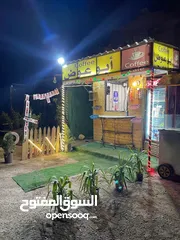  1 كشك قهوه للبيع عرض2~طول3