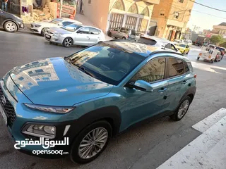  1 الخليل ........ كااااااااااش فقط 68الف .....نقداااااااااا ....  هونداي كونا ..2019......18