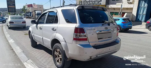  3 كيا سورينتو 2007 محرك 2500 سولار