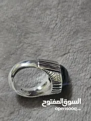  4 خاتم فضه الصائغ بحريني متواجد بالكويت