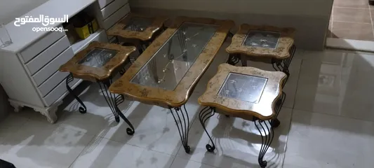  5 اثاث مشكل  كرسي  طاولة
