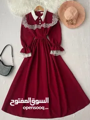  1 فستان احمر