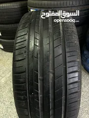  1 /:- اطارات مستعمل  /:- بحالة ممتازة /:- قياس: “245/45/19”