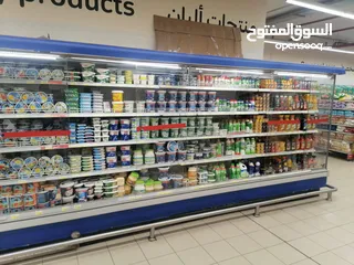  7 ثلاجات دلي عابدين زجاج مستقيم  وزجاج محني +ثلاجات عرض مفتوح ومغلق