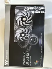  1 Thermaltake ToughLiquid Ultra 240MM with LCD Liquid Cooler AIO for sale