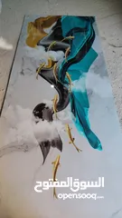  7 الواح بديل الرخام الصناعي  3D رسومات حقيقية 100 في 100