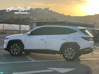  9 هونداي توسان /2022 فل الفل بدون فتحة سقف  2x4 ///240Hp بنزين + كهرباء  ( Haybrid) 1600cc