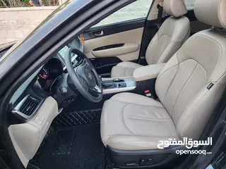  22 كيا اوبتما 2018 هايبرد اعلى اضافات جميع الضافات بلوراما جلد بحالة الشركة