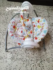  1 أرجوحة وهزاز بيبي مستعمل للبيع