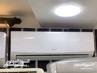  10 مكيفات  عادي (روتري) طن 1 طن 1.5 طن 2 طن مستعمل بحالة الوكاله  من كوخ الاسكيمو للتكييف والتبريد