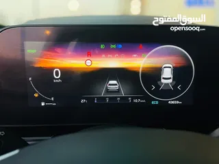  10 كيا نيرو هايبرد 2023 الاضافات الكاملة باللون المميز