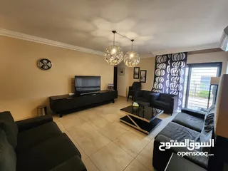  9 شقة مفروشة مع تراس للايجار في عبدون - 14200
