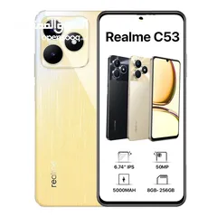  1 جديد ريلمي متوفر Realme C53 16GB-256GB لدى سبيد سيل ستور