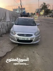  2 هونداي اكسنت  2014  مطور 1400 جير 6 غيار والفحص مرفق بلصور الله يبارك لصاحب النصيب