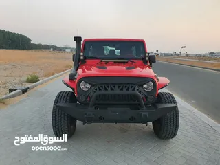  16 JEEP WRANGLER 2013 GCC VERY CLEAN IN SIDE AND OUT SIDE 100%