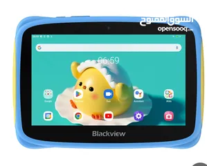  4 تابلت بلاك فيو  للأطفال  7 انش  32 جيجا    tablets for children and adults Blackview Tab A7 Kids