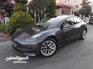  1 تيسلا موديل ( 2022 ) Tesla model 3 اقساط على الهوية فقط