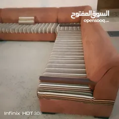  11 كورنر تفصيل 11 مقعد خشب سويد وايادي زان