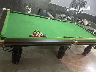  3 طاولة بلياردوا بحالة جيدة جدا