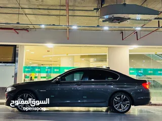  5 ‏‎سيارة BMW520i F10 لون نحاسي ميتالك فل الفل 2013 وارد الشركه تب نظافه
