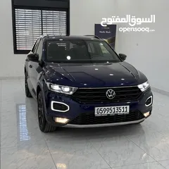  2 فولكس فاجن تي روك 2020 وارد الماني Blak edition فل الفل