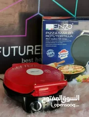  8 الخبازة الكهربائيه ENZO لعمل البيتزا التورتيلا الكريب المخبوزات خبازه خبازة