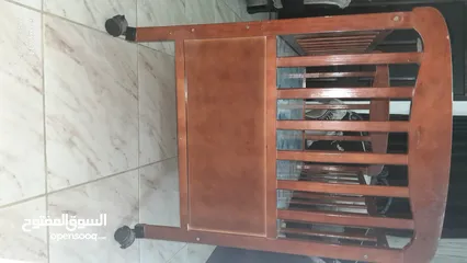  5 سرير اطفال مستعمل بحالة الوكالة