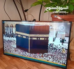  1 شاشه 43 انش  نوع سامكس LED  مصري مش سمارت عادي مستعمله للبيع