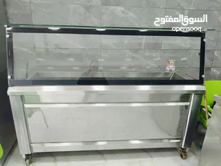  1 ثلاجه مطاعم 9 جاطات
