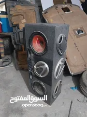  7 سيستم مع سماعات وسبوفرات صندوق