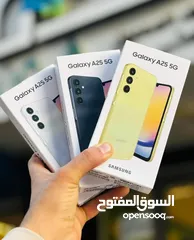  6 مستعمل ايام Samsung A25 5G رام 12 و  16 جيجا 128 و 256 أغراضة والكرتونه الأصلية مكفول متوفر توصيل